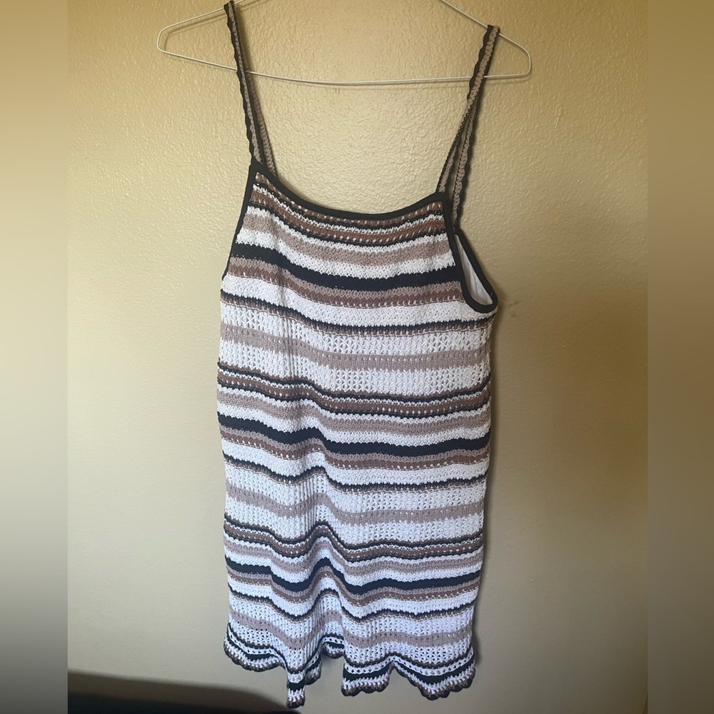 American eagle L size crocheted dress